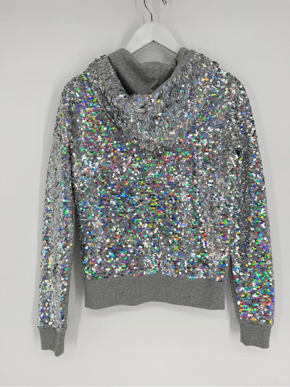 Pink Victorias Secret Sequin Hoodie Fashion Show 2013 - Picture 8 of 14
